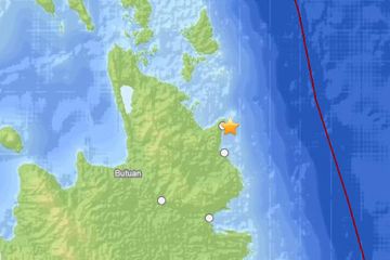 earthquake map