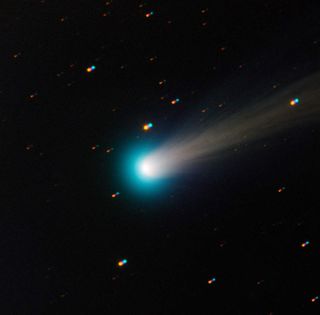 This photo of Comet ISON was taken with the TRAPPIST national telescope at ESO's La Silla Observatory on Nov. 15, 2013.