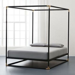 CB2 Frame Canopy Queen Bed