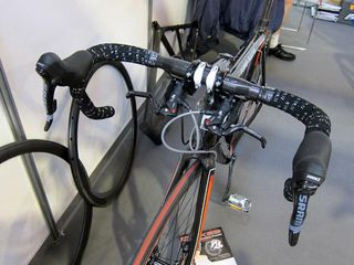 Plenty of other companies were showing off disc brake solutions for cyclo-cross bikes at this year's show. Check out our image gallery for more details