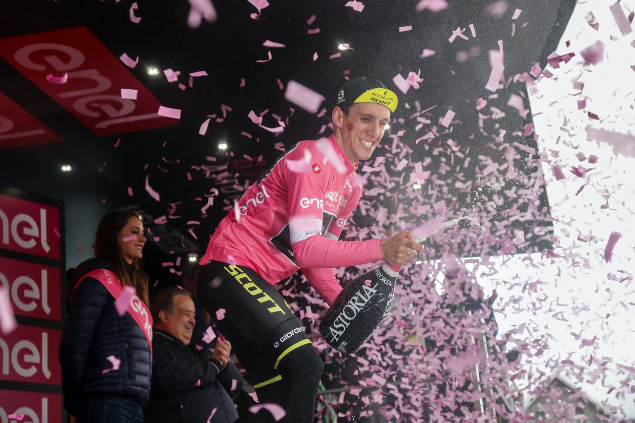 Simon Yates (Mitchelton-Scott) leads the Giro before the first rest day