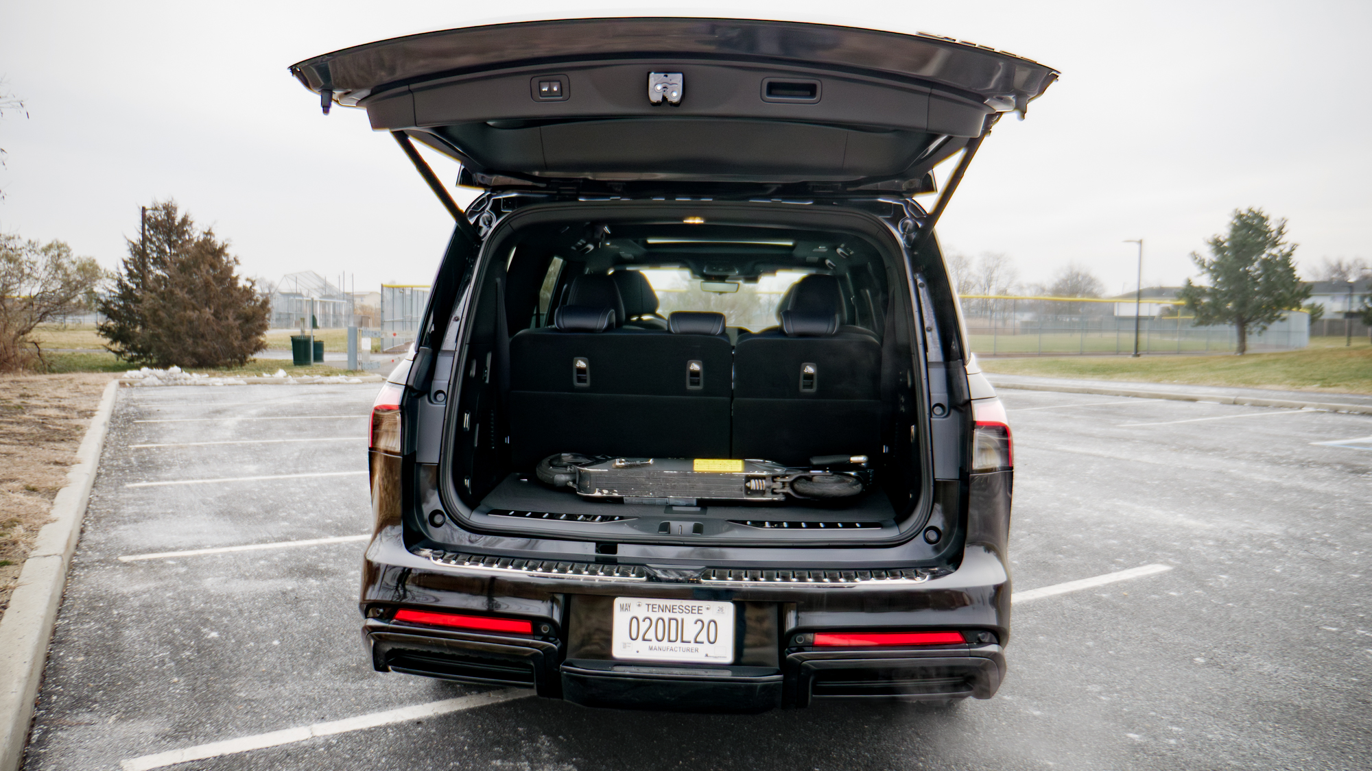 2026 Infiniti QX80 test drive.