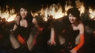 Kate Bush in the film The Line, the Cross and the Curve
