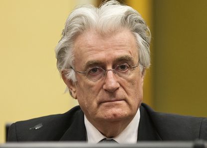 Radovan Karadzic is convicted of Serbrenica genocide. 