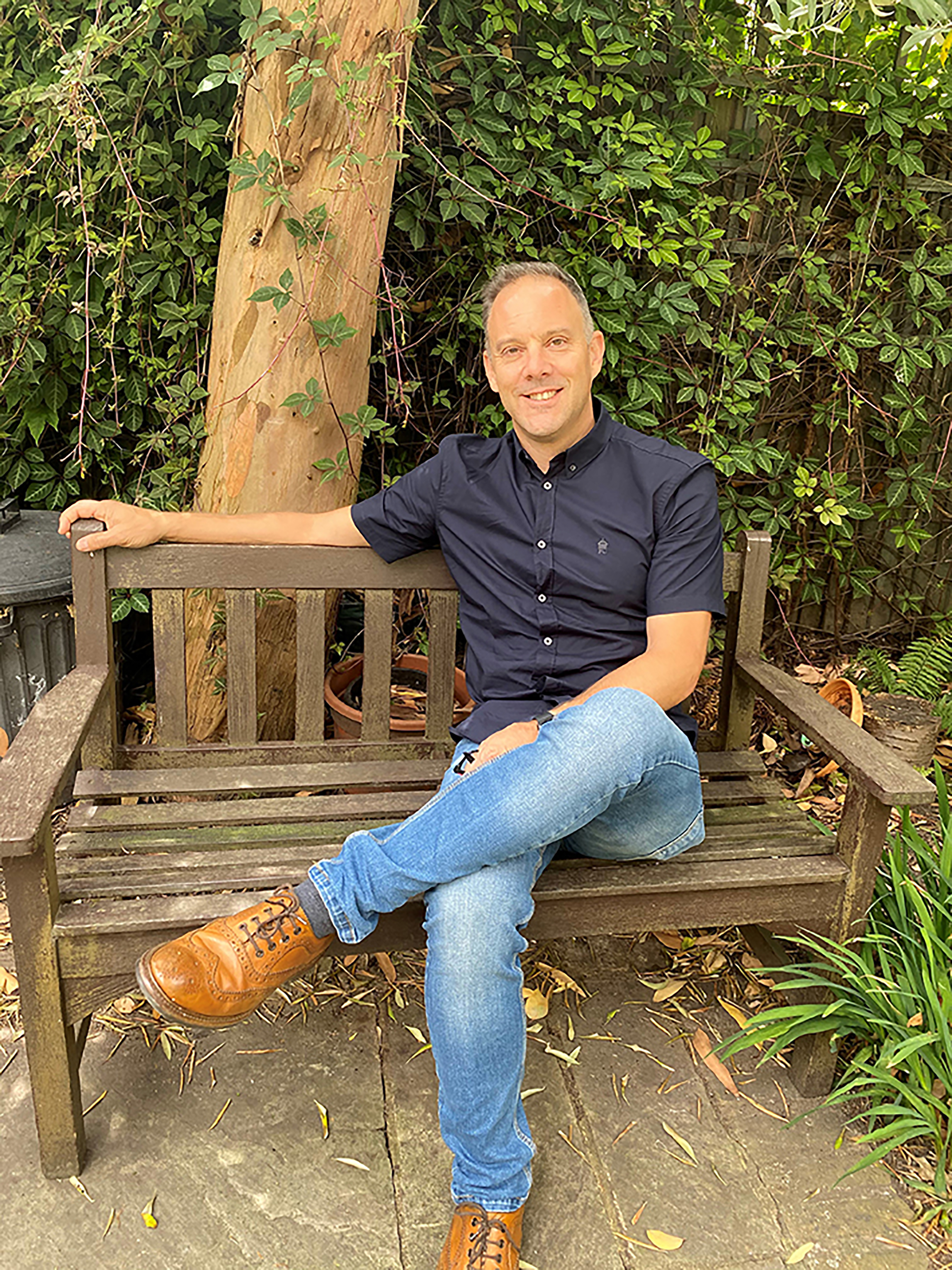 Richard Davonport on bench