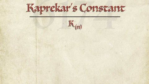 Kaprekar’s Constant - Fate Outsmarts Desire album artwork