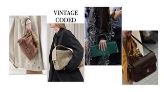 Vintage themed bags are hitting the runway for SS25