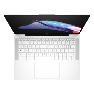 HP Dragonfly Pro Chromebook Ceramic White square render