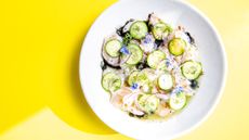 A plate of aguachile