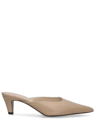 Toteme, Leather Mule Pumps