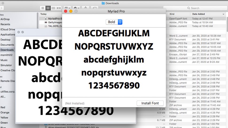 How to add new fonts in Photoshop