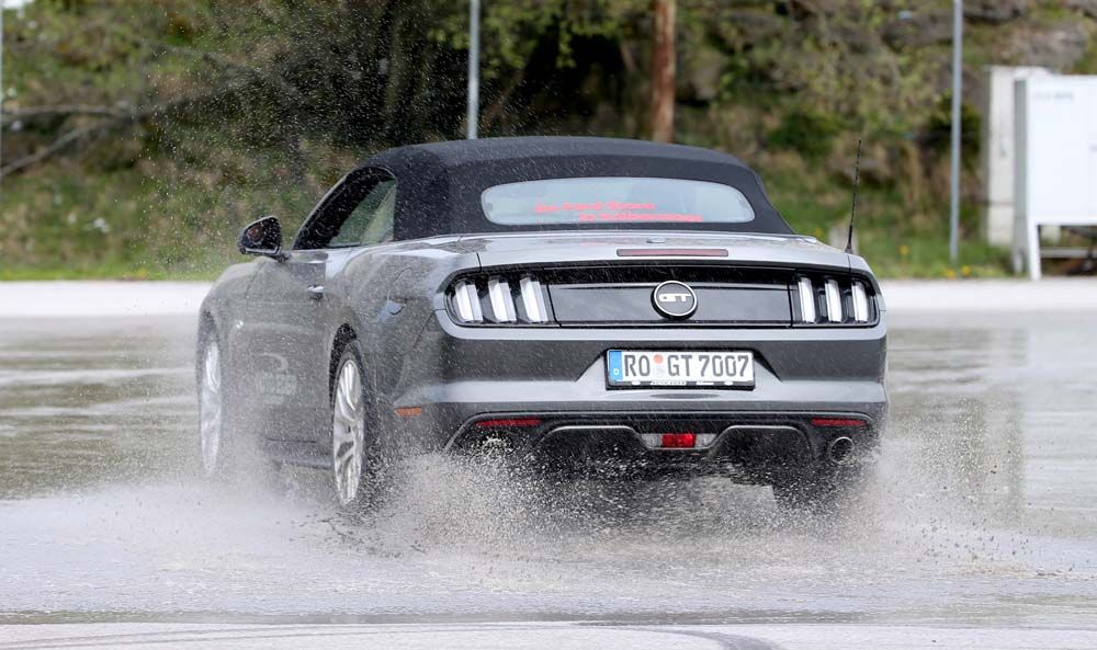 Water way laid down to make the drifting easier