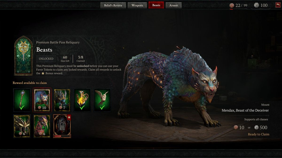 Diablo 4 Season 8 screenshots