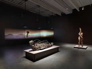 ‘Wangechi Mutu: Intertwined,’ 2023. Exhibition view: New Museum, New York