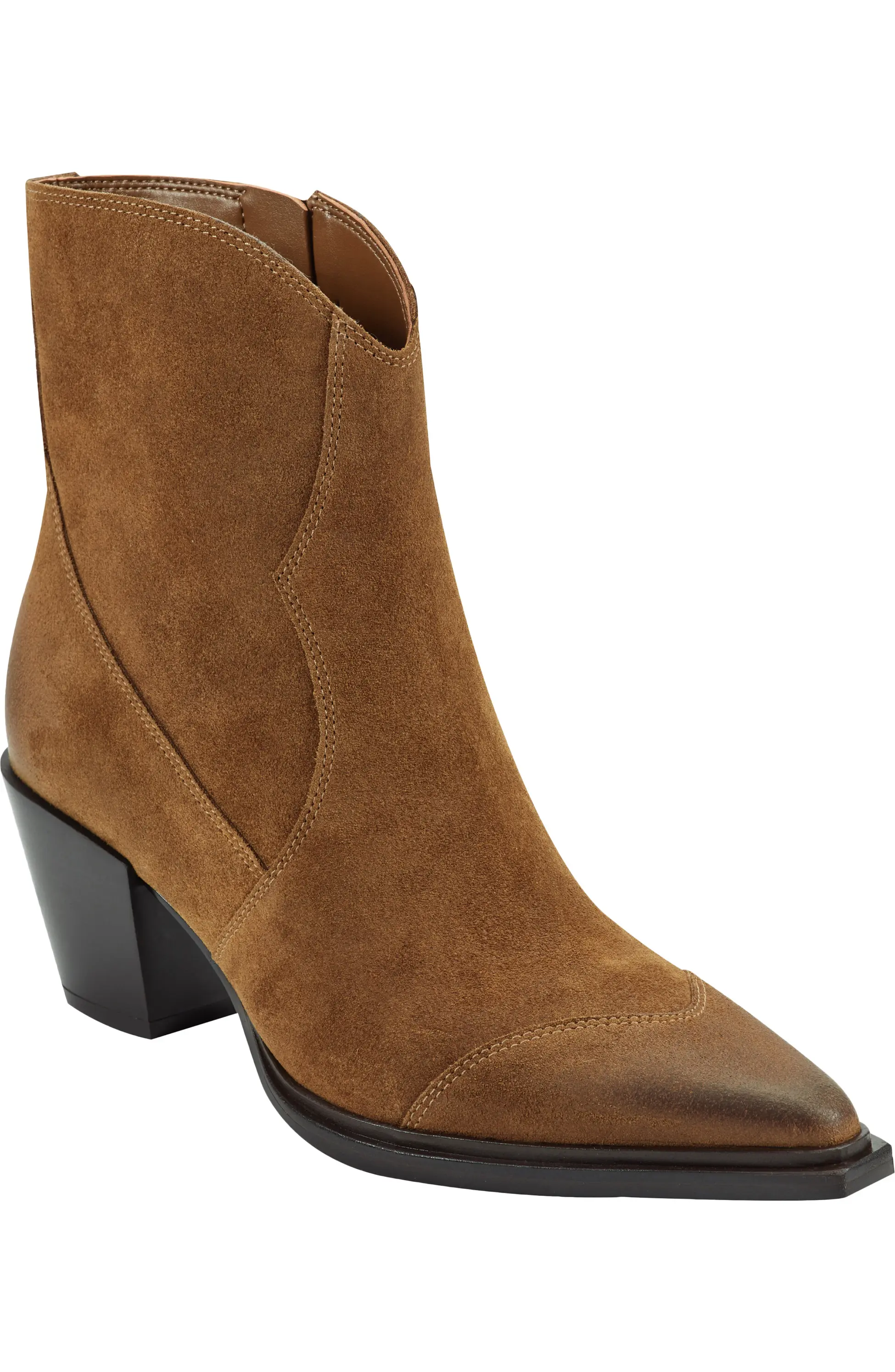 Marc Fisher LTD, Giulie Pointed Cap Toe Bootie