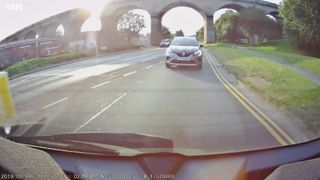 Vantrue S1 dash cam rear footage