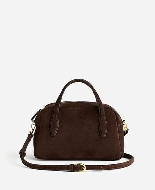 Madewell, Medium Crossbody Bag in Suede 