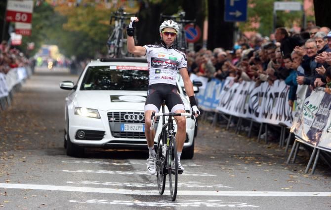 Davide Villella (Team Colpack) wins the Picolo Giro di Lombardia
