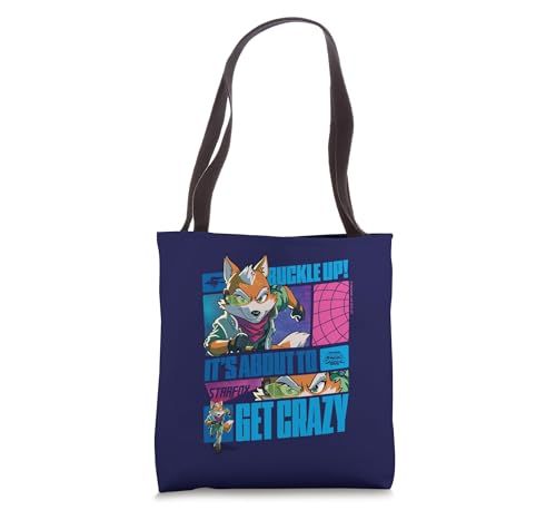The Super Mario Galaxy Movie Starfox Buckle Up Action Tote Bag