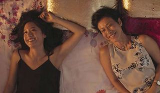 Rachel and her mom in Crazy Rich Asians