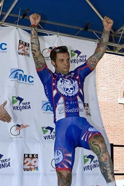 Leogrande at last year's Tour of Virginia