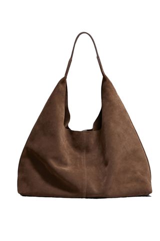 Large Suede Tote Bag