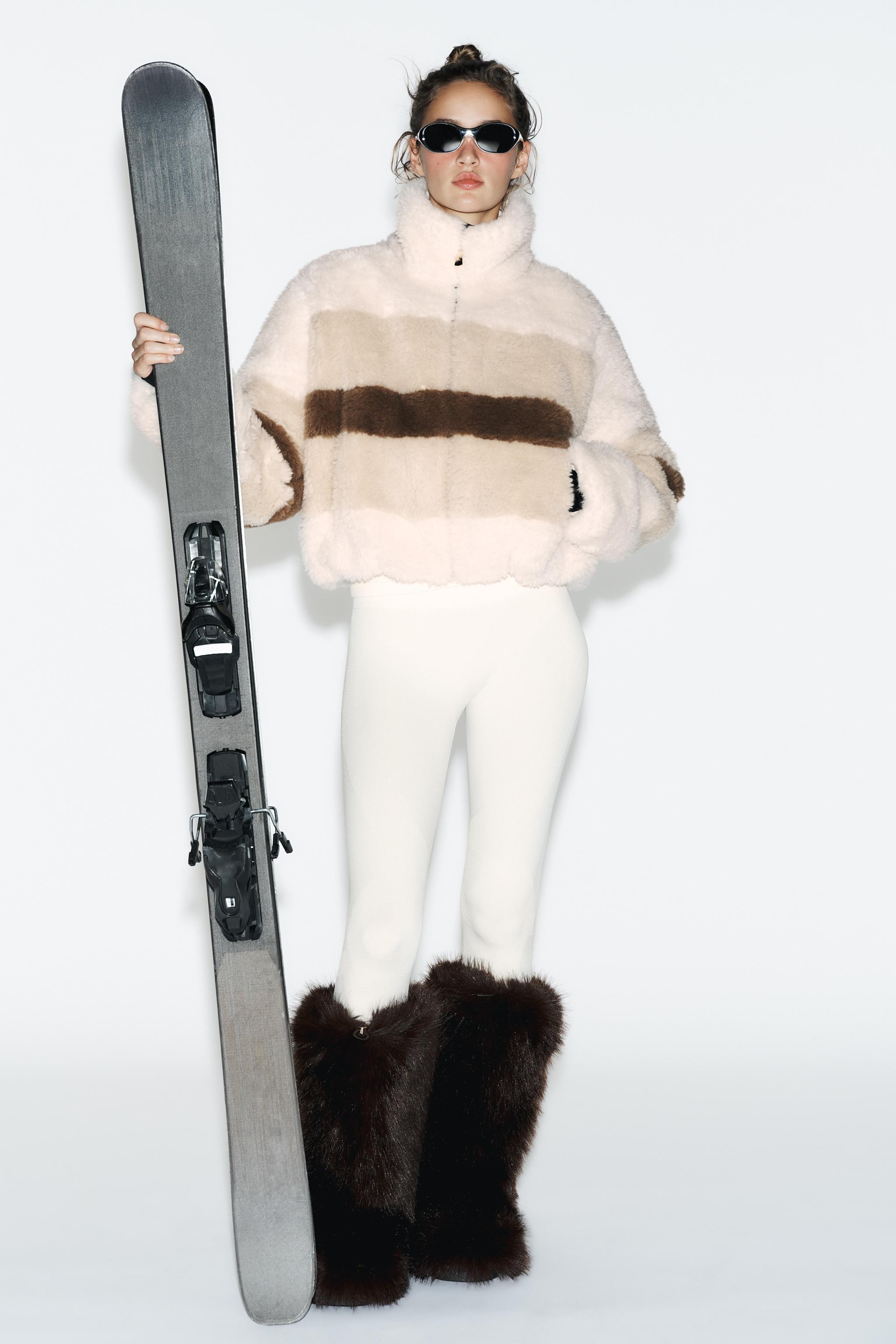 Faux Fur Boots Ski Collection