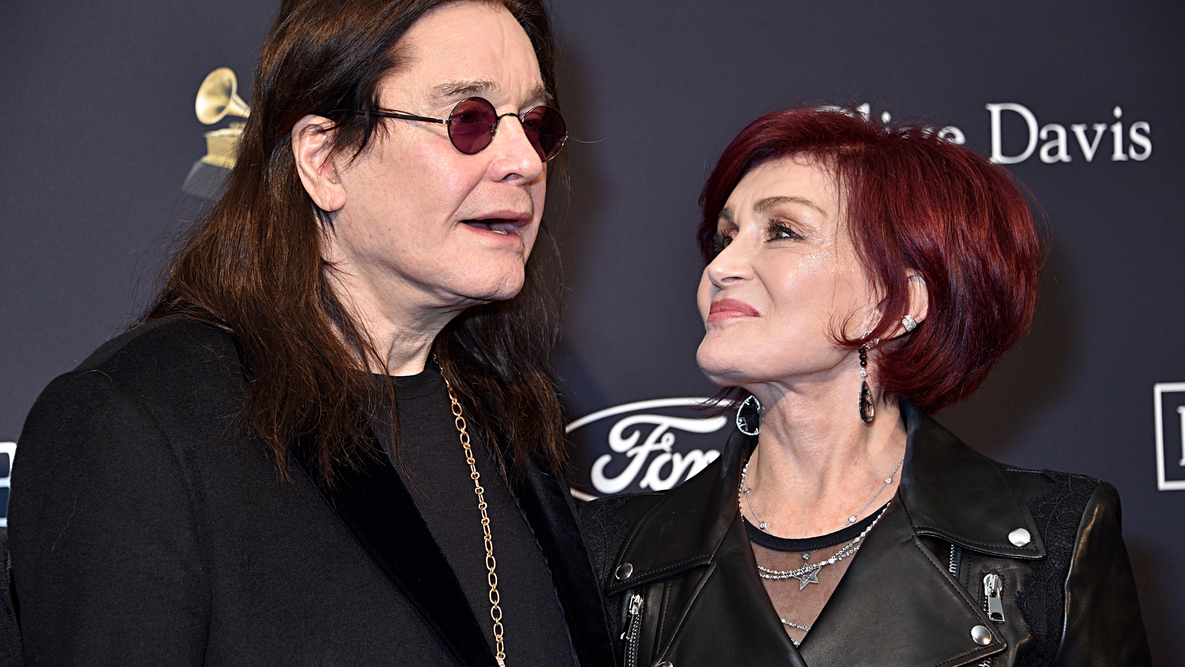 Ozzy Osbourne and Sharon Osbourne attend the Pre-GRAMMY Gala and GRAMMY Salute to Industry Icons Honoring Sean &quot;Diddy&quot; Combs on January 25, 2020 in Beverly Hills, California