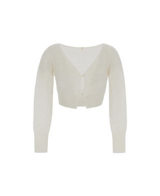 Best Price on the Market at Italist | Jacquemus Le Alzou Cropped Cardigan