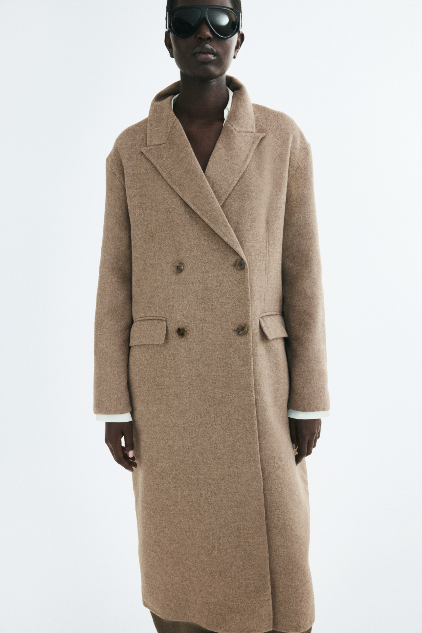 Handmade Double-Breasted Coat