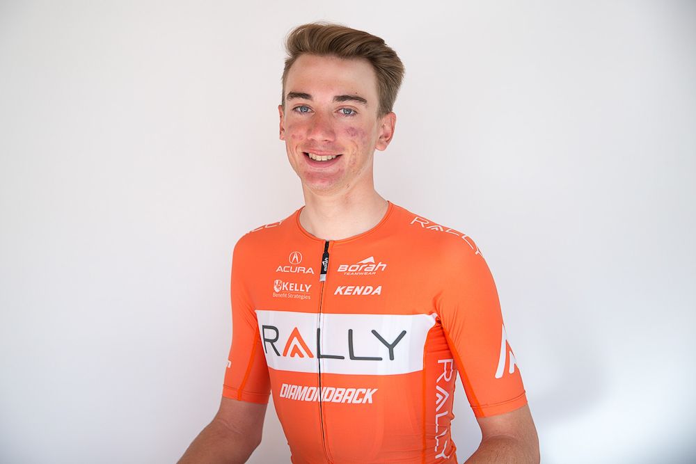 Brandon McNulty is in his first season with Rally Cycling in 2017.
