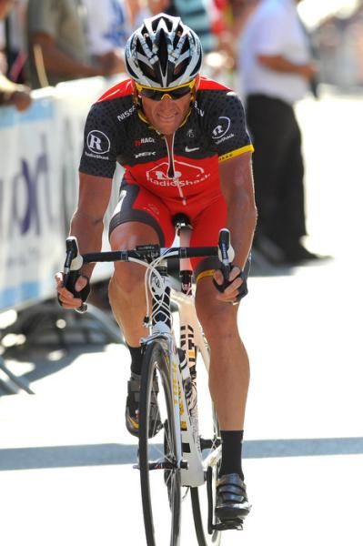 Lance Armstrong (RadioShack) finished sixth on stage two.