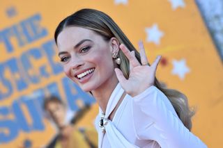 Margot Robbie attends Warner Bros. Premiere of "The Suicide Squad" at The Landmark Westwood on August 02, 2021 in Los Angeles, California. (Photo by Axelle/Bauer-Griffin/FilmMagic)