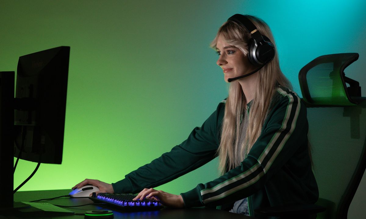 Turtle Beach Stealth Pro headset lifestyle shots