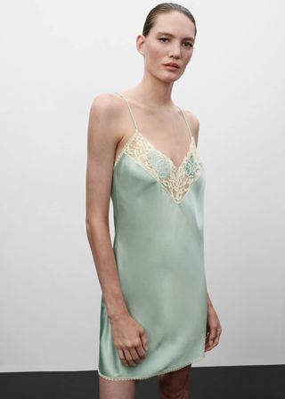 Lace Camisole Dress - Women