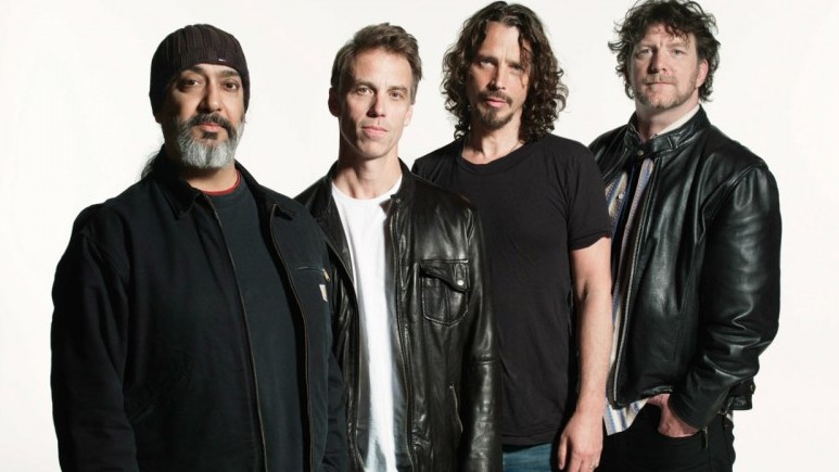 A promo shot of Soundgarden