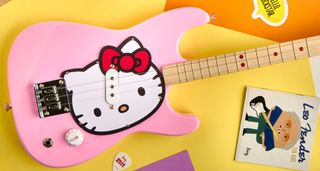 Loog Hello Kitty Fender Stratocaster