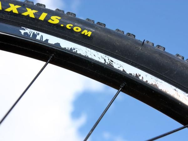 Reynolds builds its new tubeless-compatible rims with conventional nipple holes so a rim strip is required to seal the chamber.