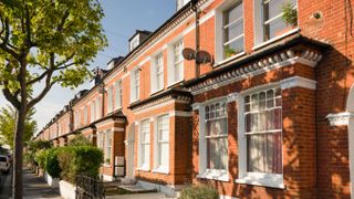 exterior of a victorian house by getty images