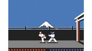 Karateka on the Apple 2