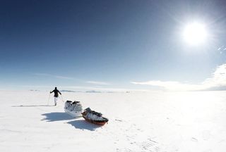 Moncler equips solo South Pole expedition