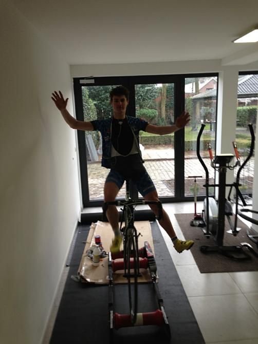Fun on the rollers