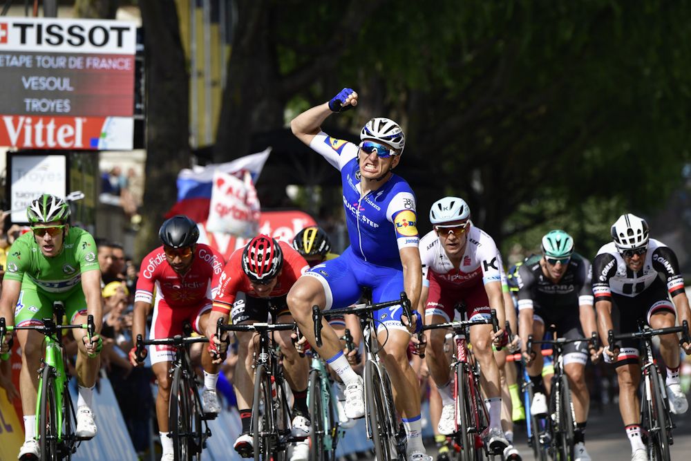 Marcel Kittel wins stage 6 at the Tour de France