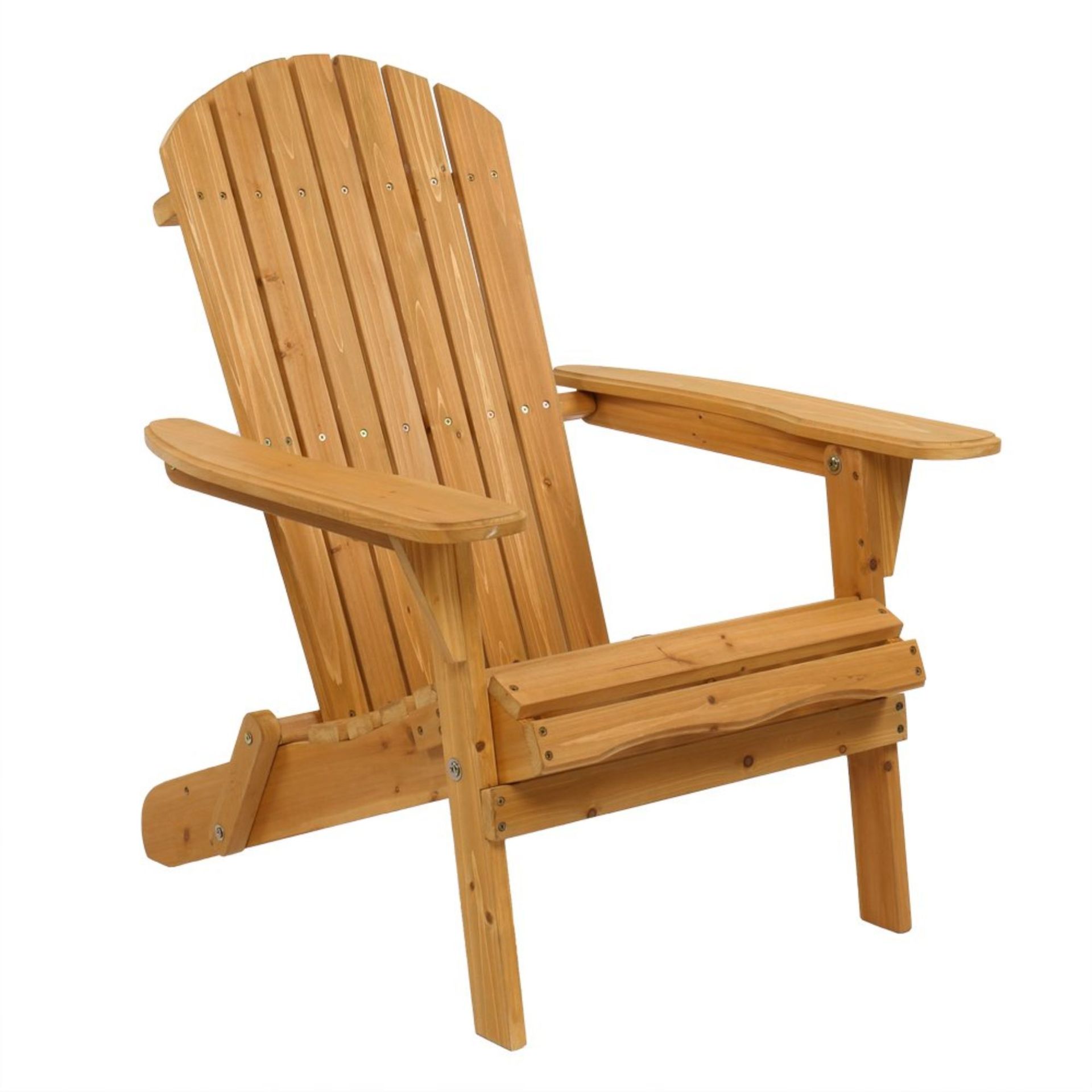 A Tcbosik Folding Adirondack Chair