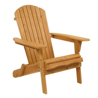 A Tcbosik Folding Adirondack Chair