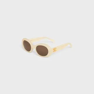 CELINE, Triomphe 52mm Oval Sunglasses