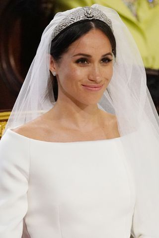 Meghan Markle on her wedding day in 2011
