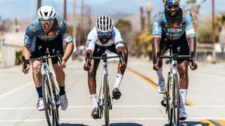 Freddy Ovett with the Williams brothers riding for the Legion of LA