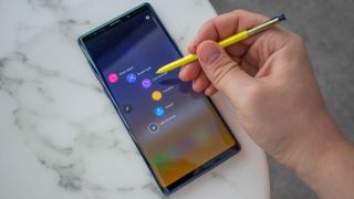 Lo schermo del Galaxy Note 9 è più grande rispetto al Note 10