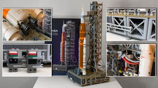 The new Lego Icons NASA Artemis Space Launch System set has hidden details as part of its 3,601-piece build.